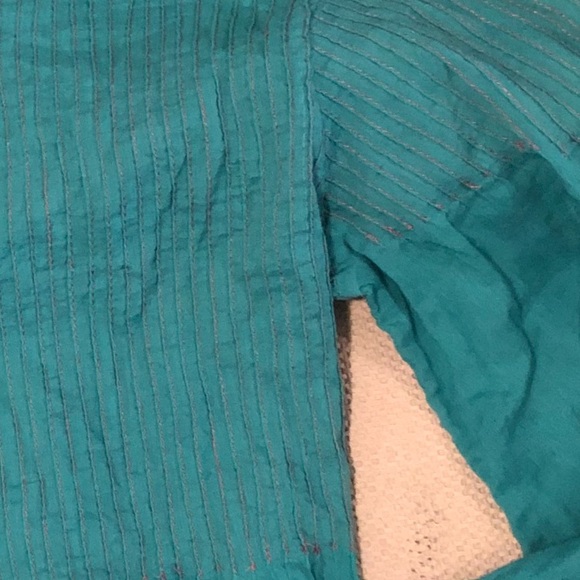 ROBERTA FREYMAN TEAL COLORED TOP SZ XS - Picture 7 of 8